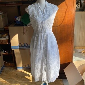 ♥️ Vintage Miss Dorby Cotton Eyelet Sundress